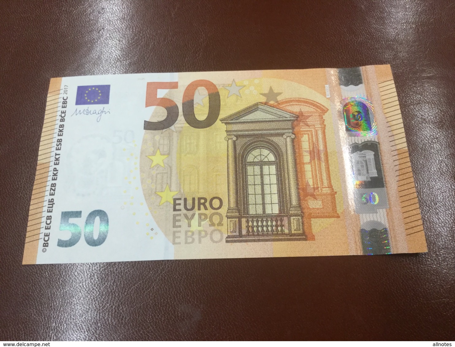 50 EURO    DRAGHI   R 030 D2   RD0930491112  /  FDS - UNC - 50 Euro