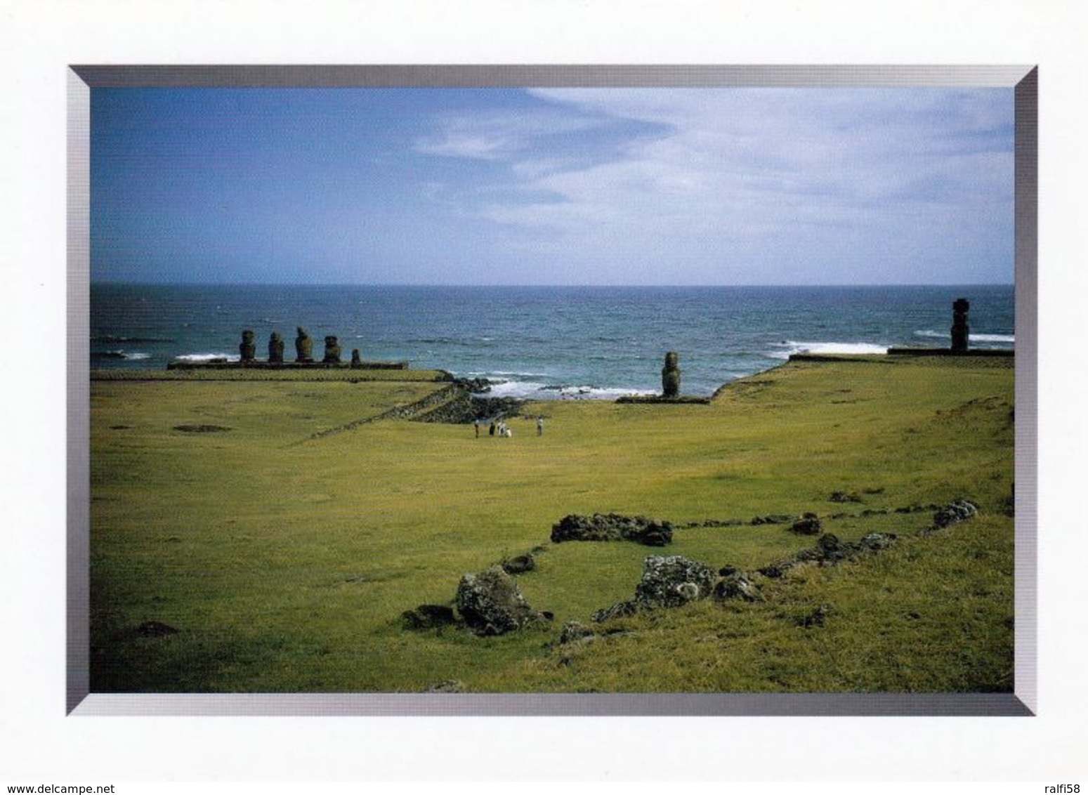 1 AK Easter Island - Rapa Nui - Osterinsel * Ansicht Dieser Insel - Gehört Zu Chile - Seit 1996 UNESCO Weltkulturerbe * - Rapa Nui