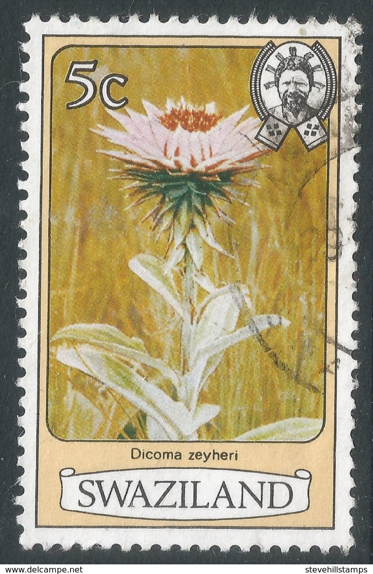 Swaziland. 1980 Flowers. 5c Used. SG 344A - Swaziland (1968-...)