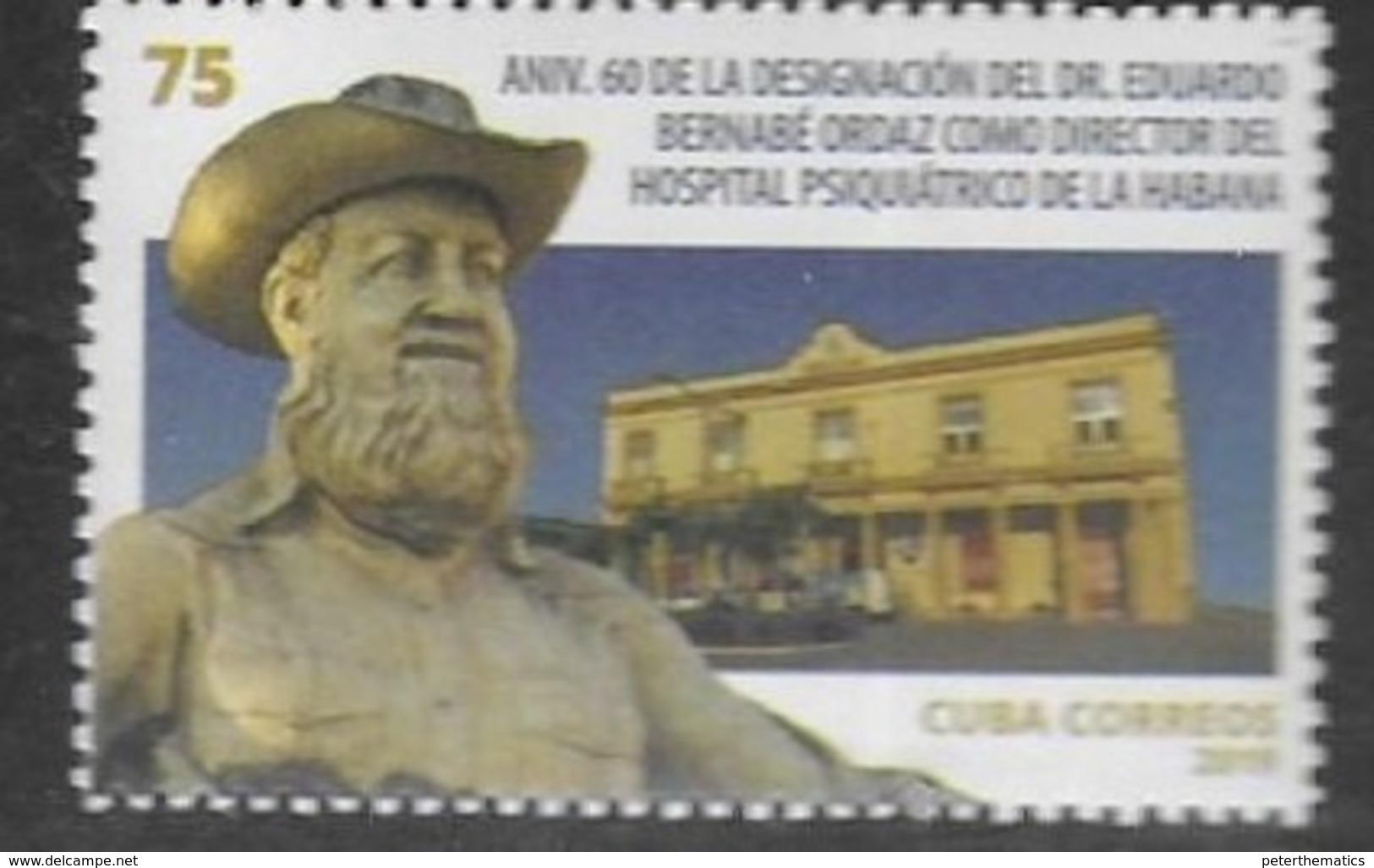 MEDICINE, 2019, MNH, PSYCHIATRY, PSYCHIATRIC HOSPITALS, EDUARDO  BERNABÉ ORDAZ, 1v - Other & Unclassified