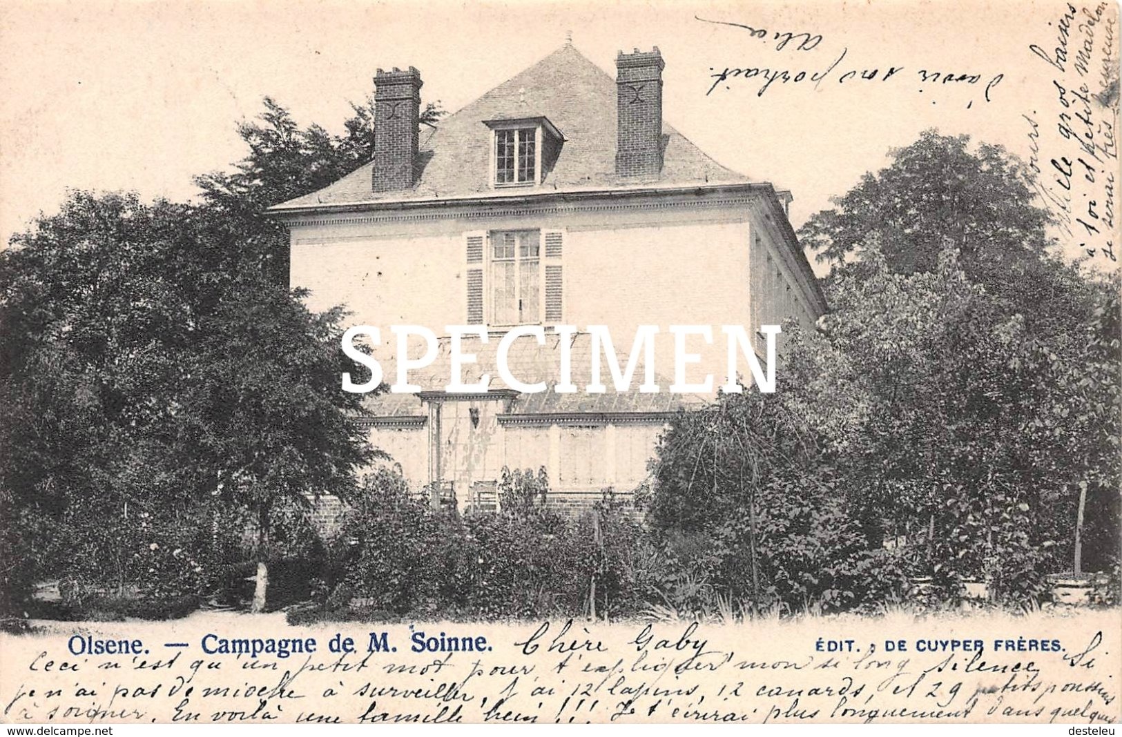 Campagne De M. Soinne - Olsene - Zulte