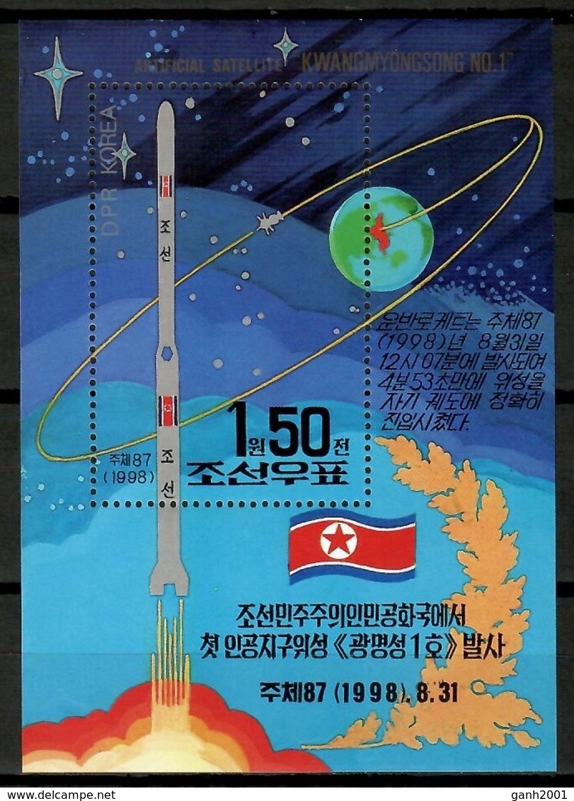 Korea North 1998 Corea / Space Satellite MNH Espacio Satélite / Cu13102  38-54 - Europa