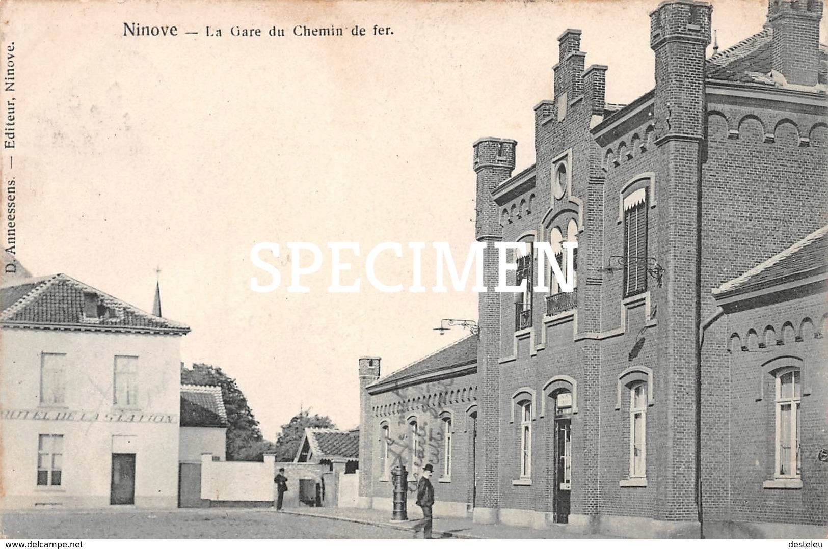 La Gare Du Chemin De Fer  - Ninove - Ninove