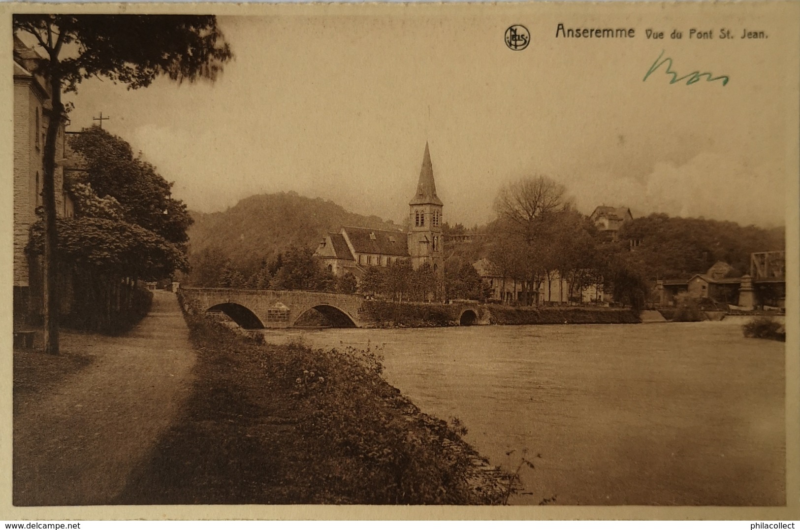 Anseremme // Vue Du Pont St. Jean 19?? - Dinant