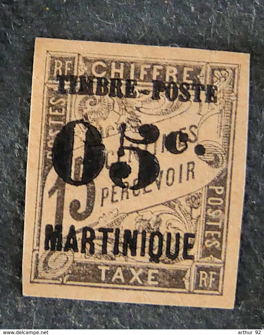 MARTINIQUE - 1891 - YT Taxe 20 - Timbres-taxe