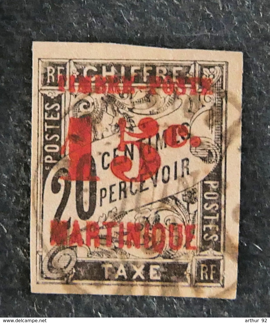 MARTINIQUE - 1891 - YT Taxe 25 - Timbres-taxe