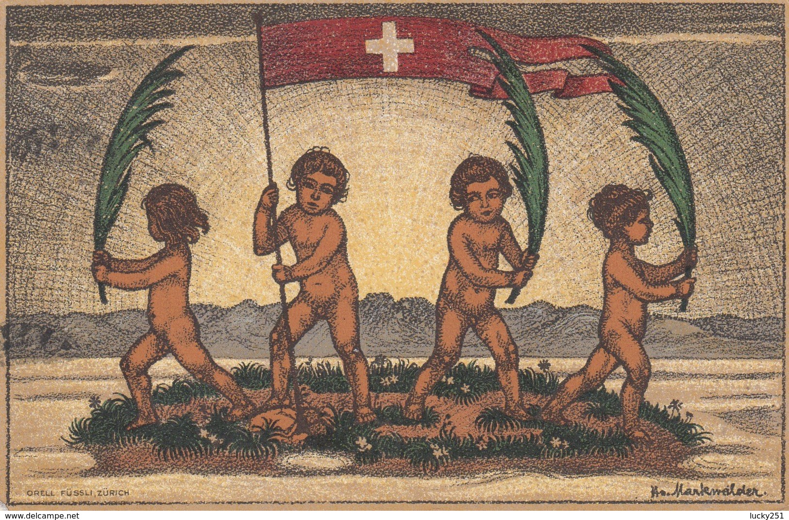 Suisse - Carte Fête Nationale - N°15 - Lettres & Documents