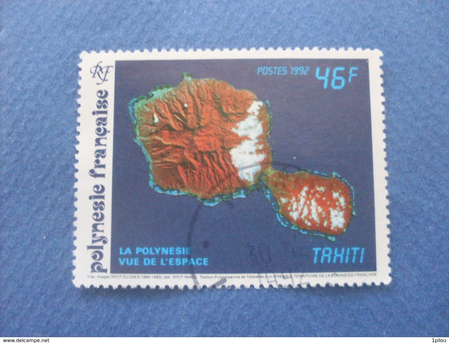 N° 405 Vue De Tahiti - Oblitérés