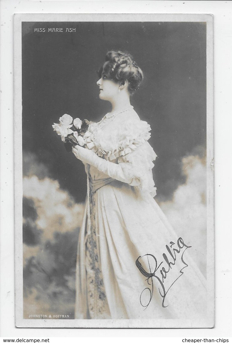 Miss Marie Ash - Theatre