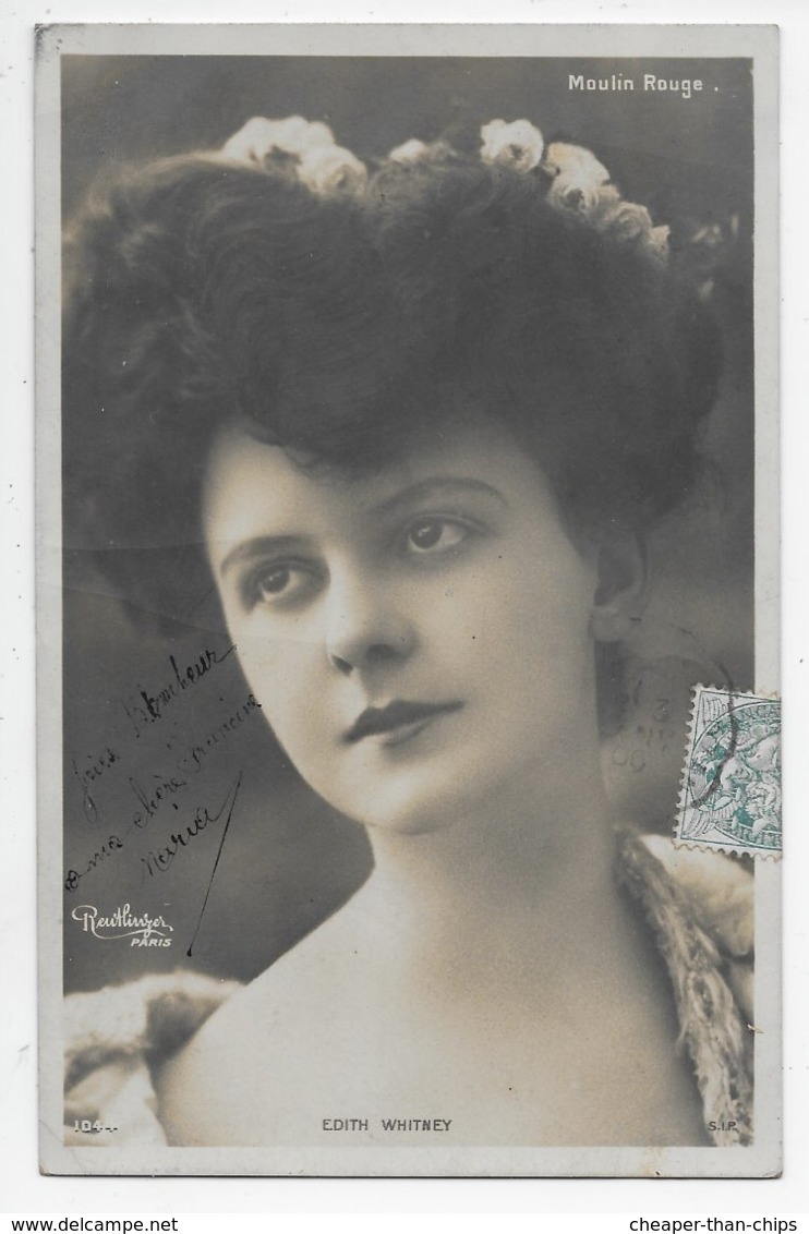 Edith Whitney - Reutlinger - Théâtre