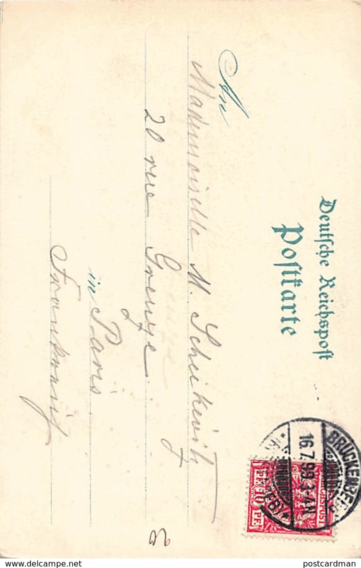 SNEZKA - Schneekoppe - Litho Postcard - República Checa