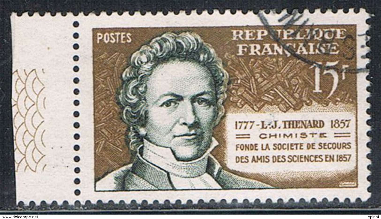 FRANCE : N° 1139 Oblitéré (L.-J Thénard, Chimiste) - PRIX FIXE - - Oblitérés