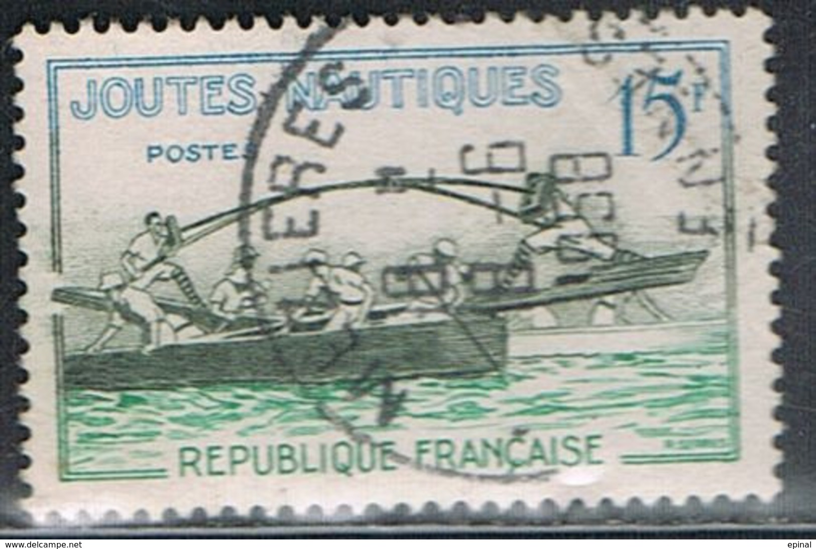 FRANCE : N° 1162 Oblitéré (Joutes Nautiques) - PRIX FIXE - - Usados