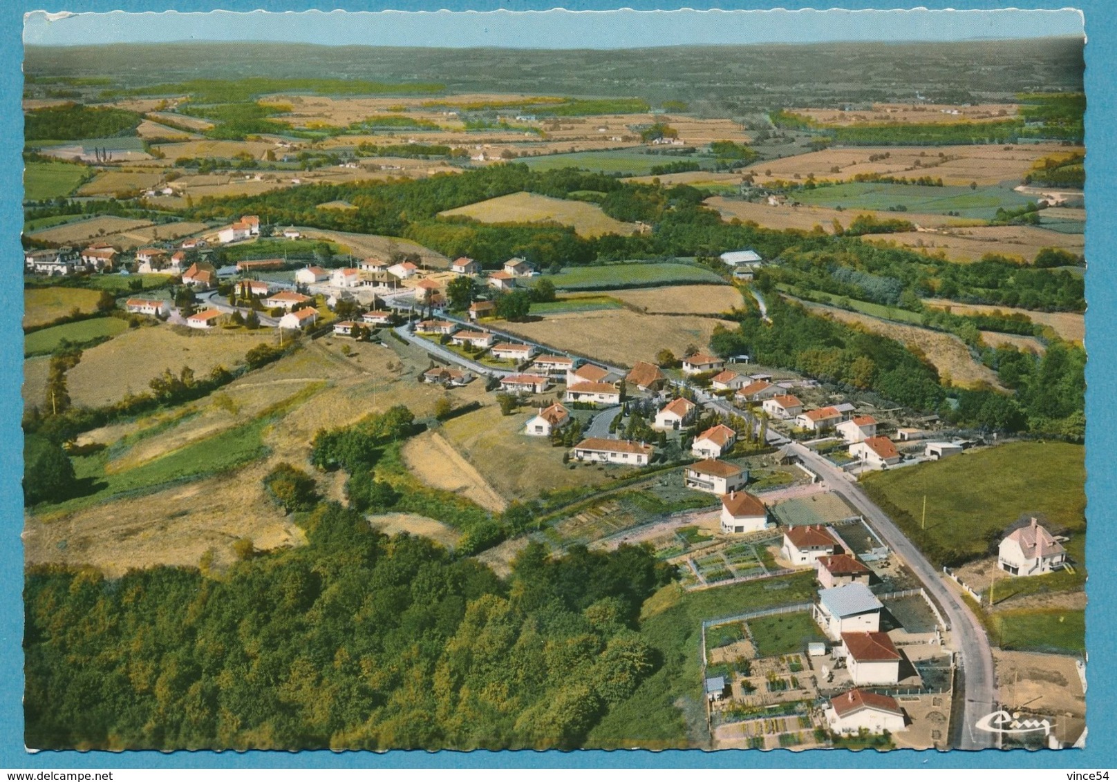 ARTHEZ-DE-BEARN - Vue Aérienne - Photo Véritable Circulé 1971 - Arthez De Bearn