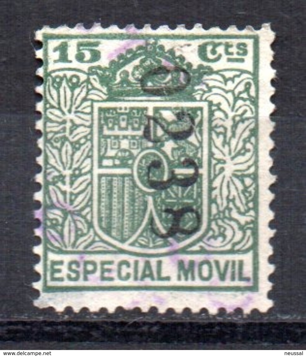 Fiscal Movil Con Sobrecarga Numeracion. - Revenue Stamps