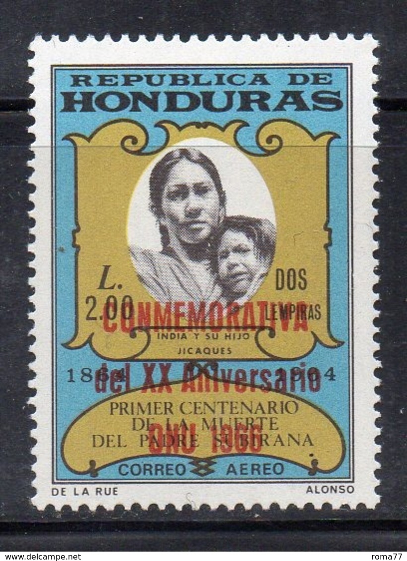 APR2912 - HONDURAS 1966 , Posta Aerea Yvert N. 388  ***  Integro (2380A)  ONU - Honduras