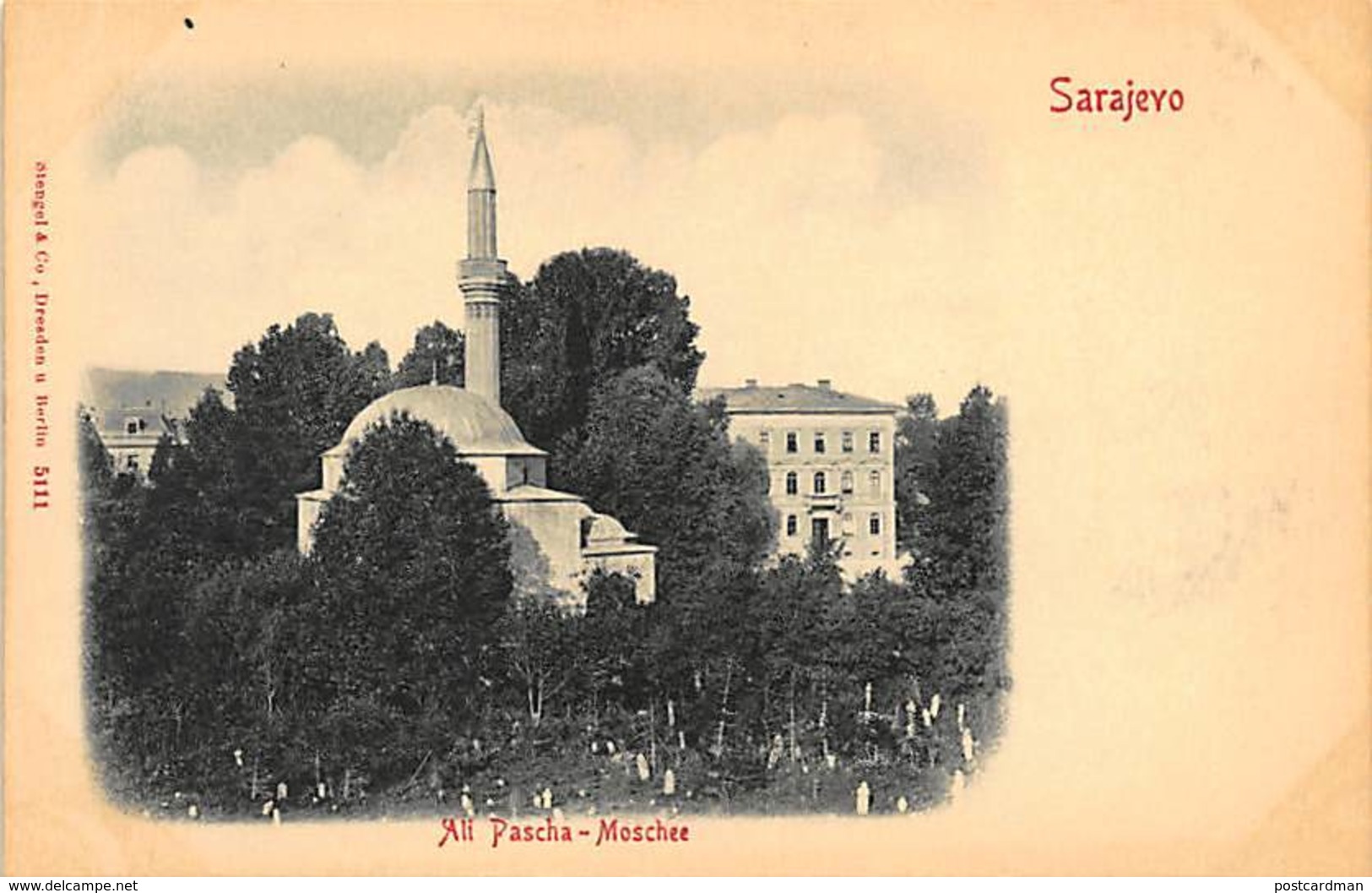 BOSNIA HERZEGOVINA - Sarajevo - Ali Pasha's Mosque. - Bosnien-Herzegowina