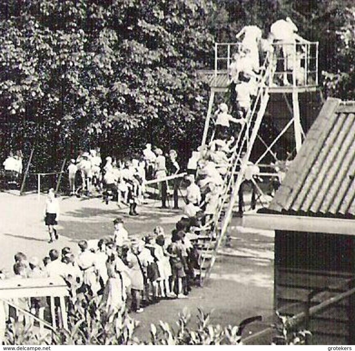 HEEMSTEDE De Speeltuin In Groenendaal  Zeer Druk  1958 - Autres & Non Classés