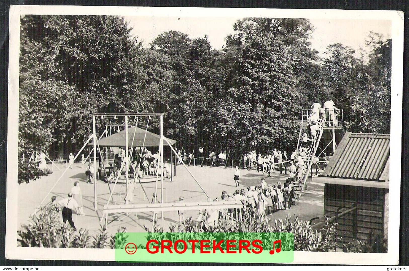 HEEMSTEDE De Speeltuin In Groenendaal  Zeer Druk  1958 - Andere & Zonder Classificatie