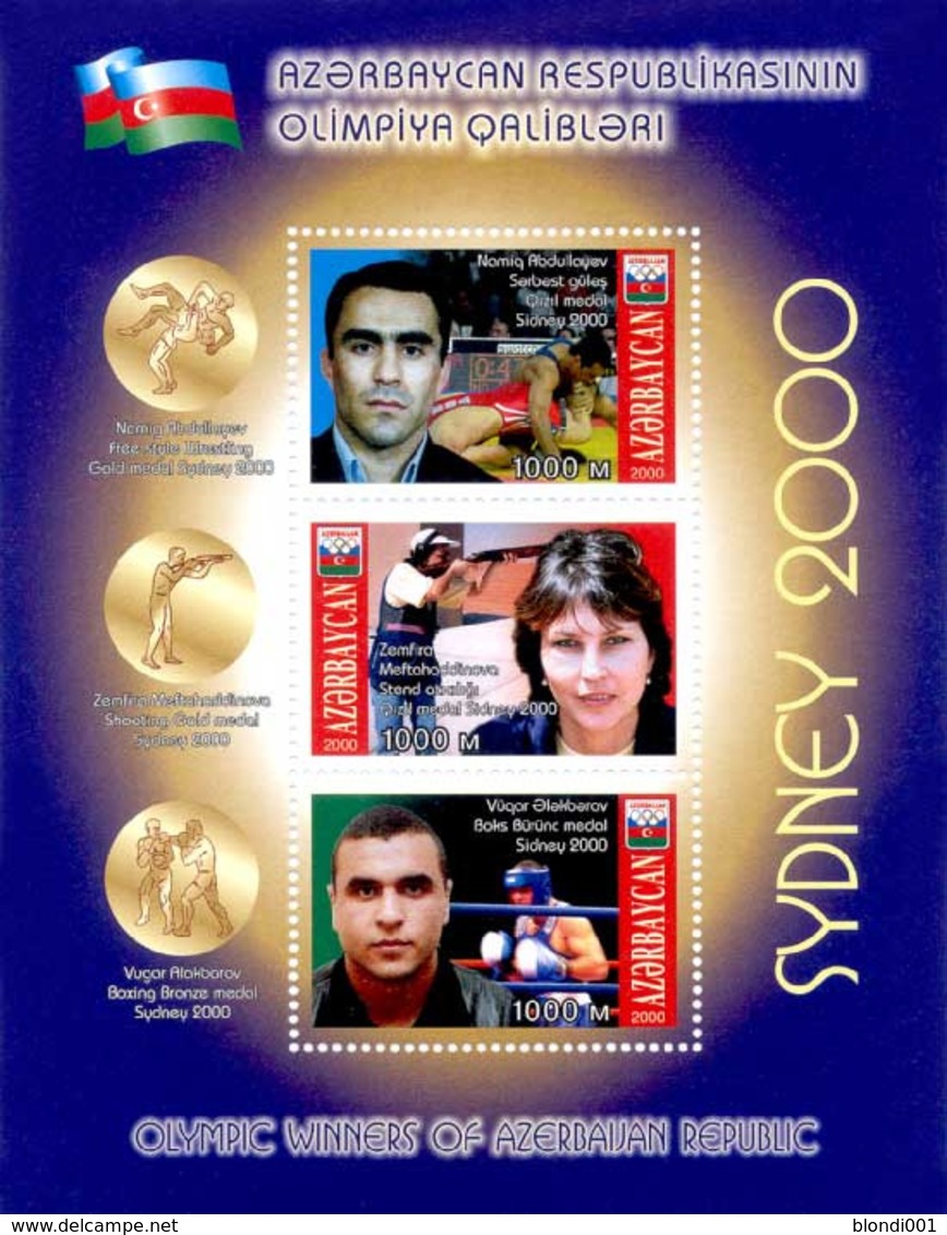 Olympics 2000 - Shooting - AZERBAYCAN - S/S MNH - Summer 2000: Sydney