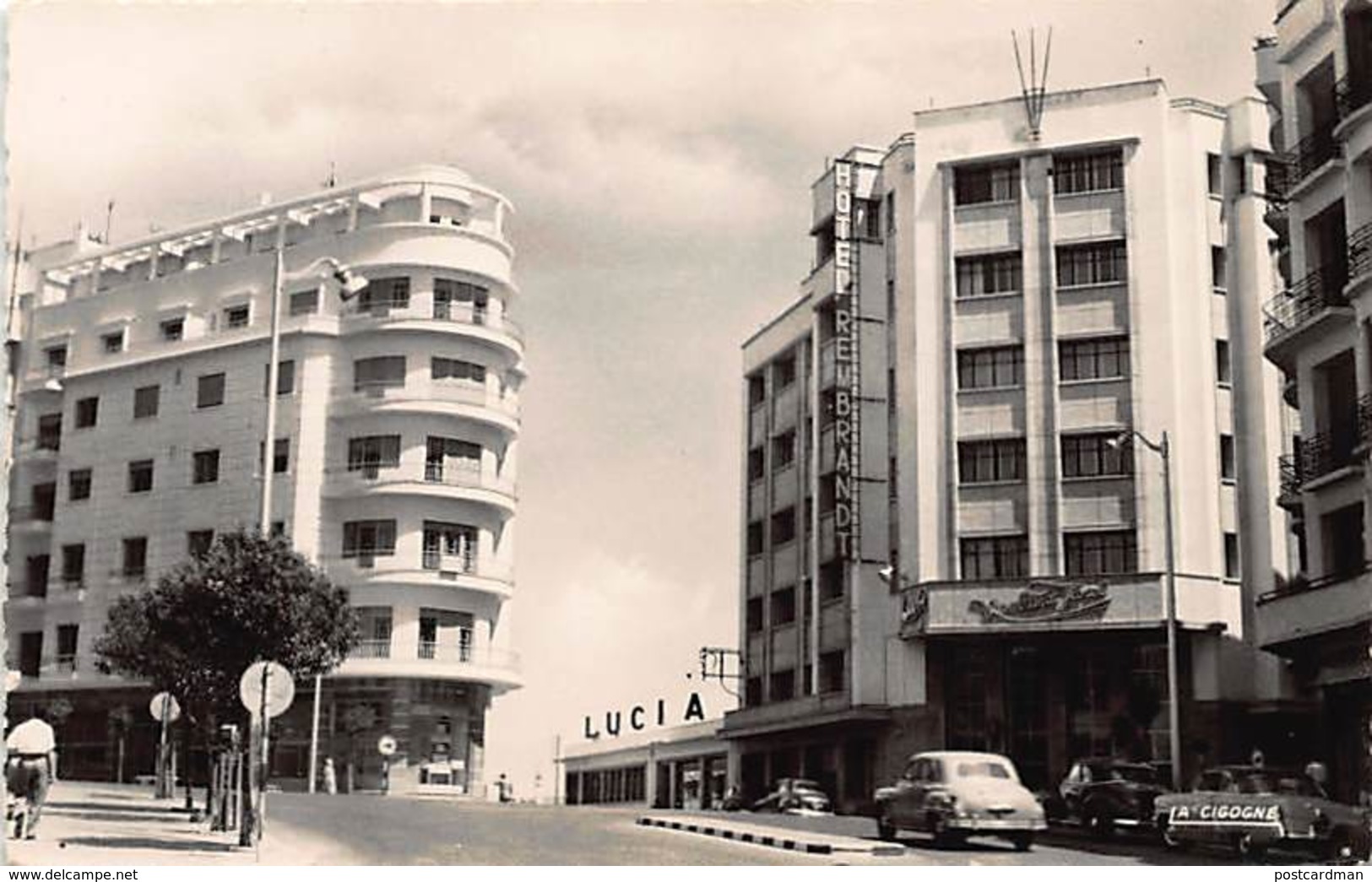 Judaica - Maroc - TANGER - Hôtel Rembrandt, Architecte Toledano. - Jewish