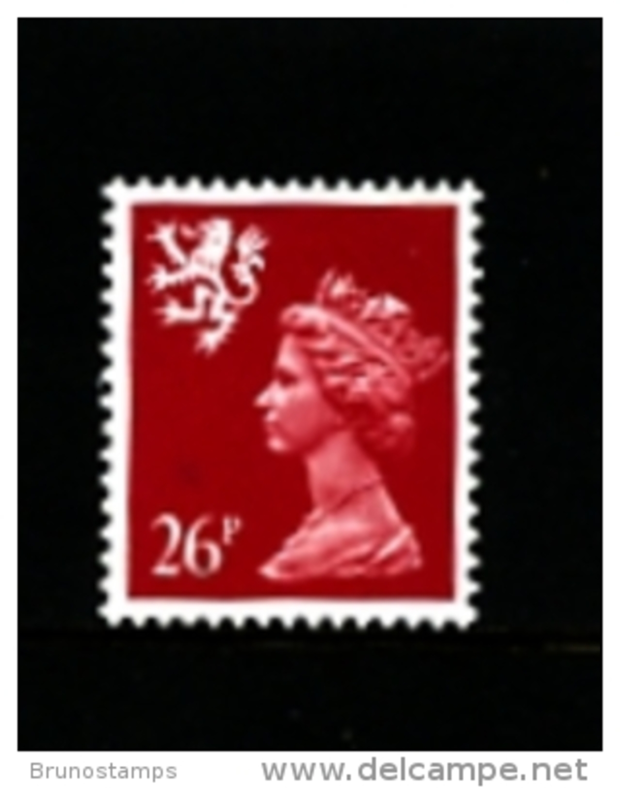 GREAT BRITAIN - 1987  SCOTLAND  26 P.  PERF.  15 X 14  MINT NH   SG  S72 - Scozia