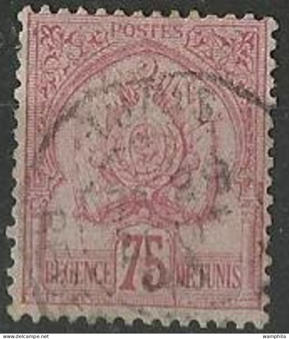 1888/ 93 Tunisie N° 18 Cote 110€ - Oblitérés