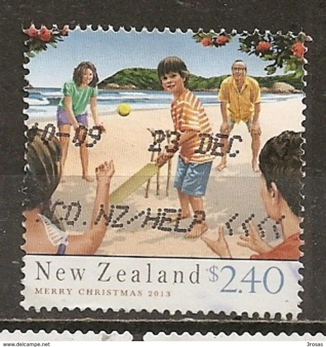 Nouvelle Zelande New Zealand 2013 Noel Christmas Obl - Gebruikt