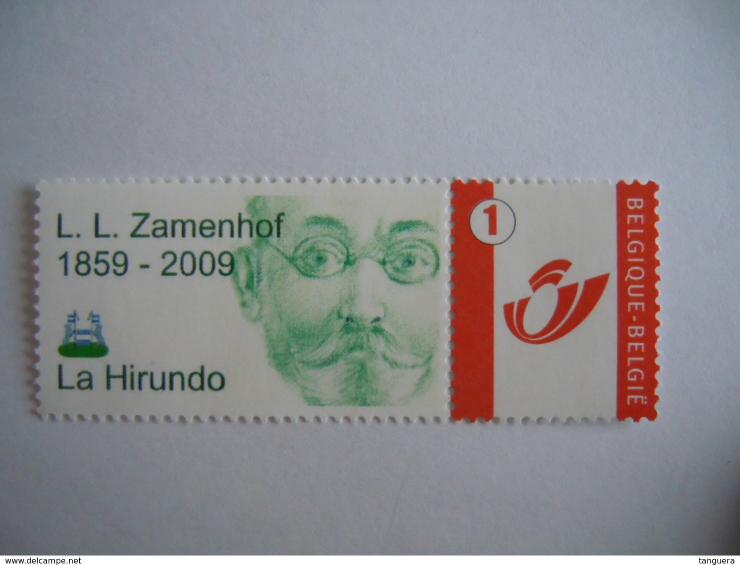 België Belgique 2007 Gepersonaliseerde Reeks Séries Personnalisées Zamenhof Esperanto Cob 3700 MNH ** - Unused Stamps