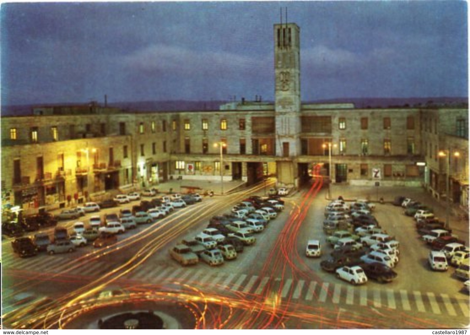 RAGUSA - Piazza Libertà - Notturno - Ragusa