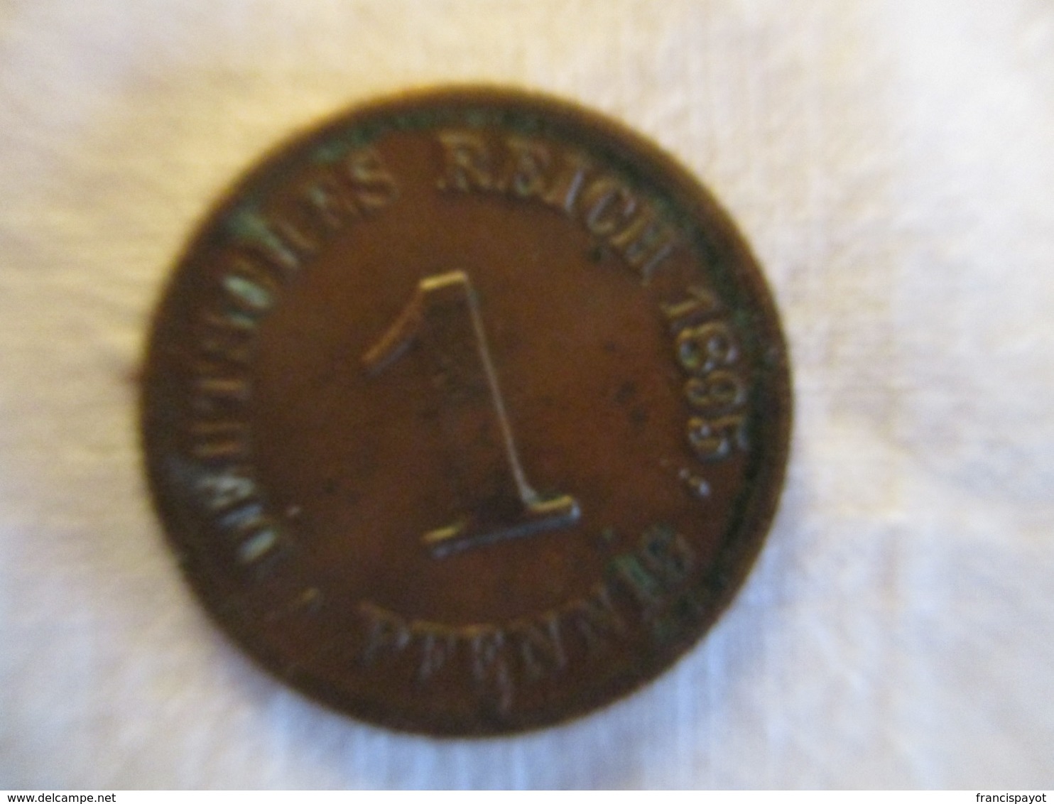 Germany: 1 Pfennig 1895 G - Sonstige & Ohne Zuordnung