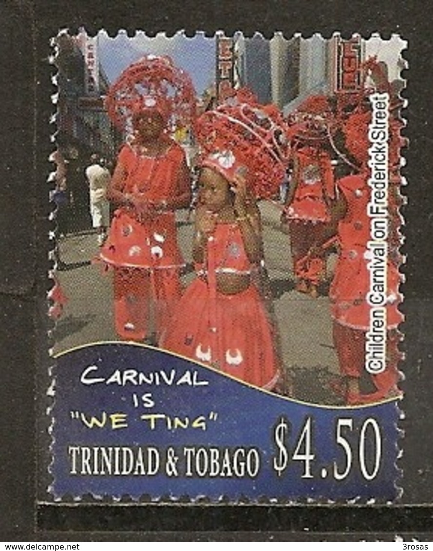 Trinidad & Tobago 200- Carnival Obl - Trinidad & Tobago (1962-...)