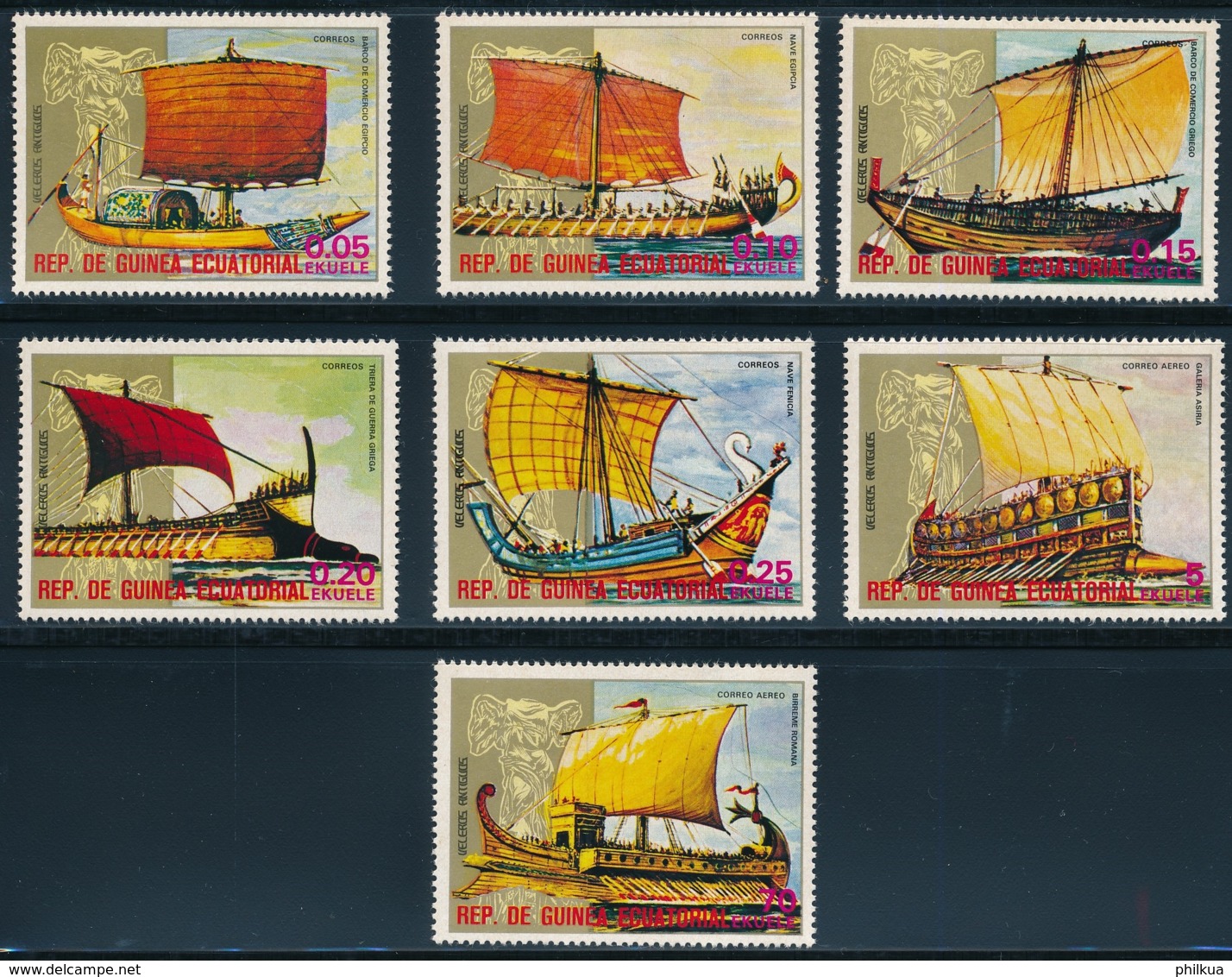 Guinea Bissau - Schiffe / Schiffahrt / Seefahrt / Ships / Bateau / Postfrische/** Serie - Schiffe