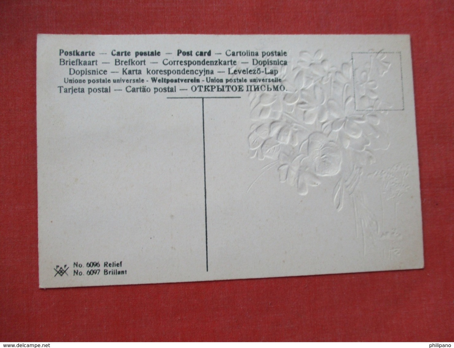 PFB Embossed  A Note From Camden  Camden    New Jersey      Ref 3644 - Camden