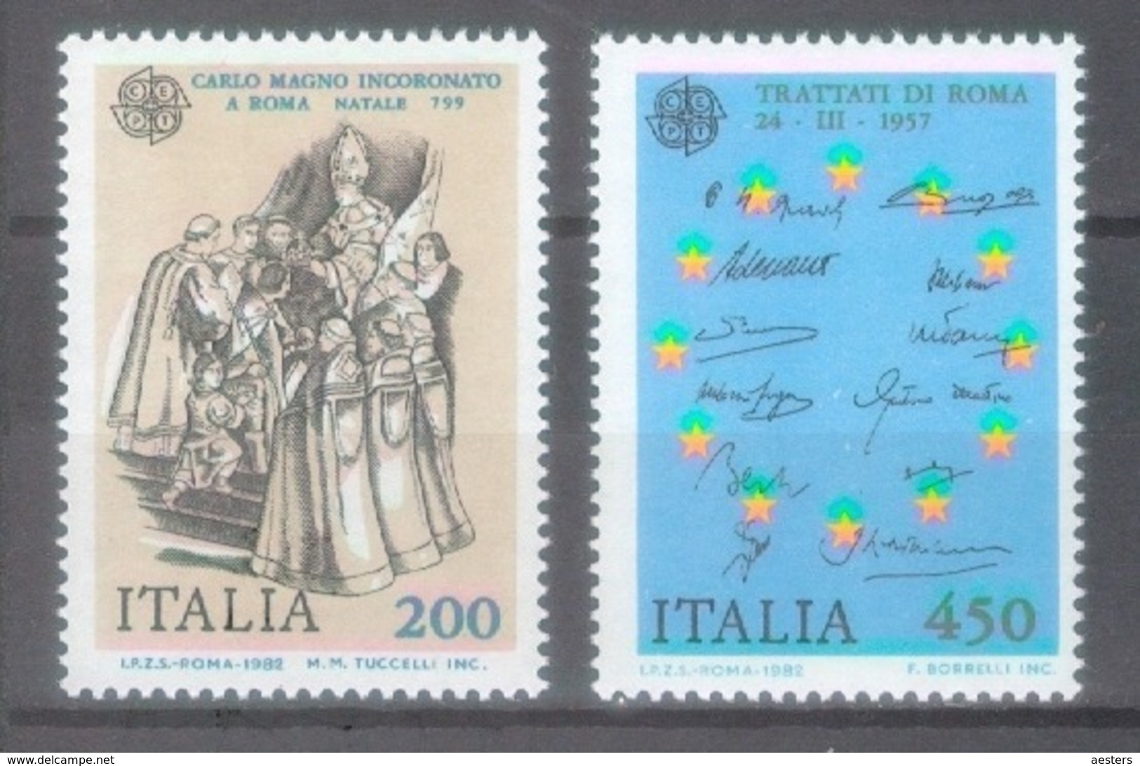 Italia 1982; Europa Cept, Michel 1798-1799.** (MNH) - 1982