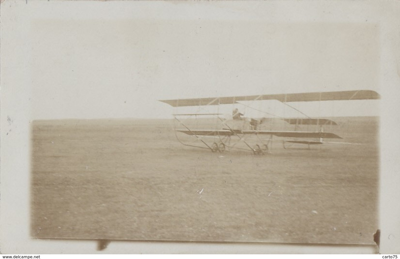 Aviation - Carte-Photo - Avion Biplan Farman - ....-1914: Vorläufer