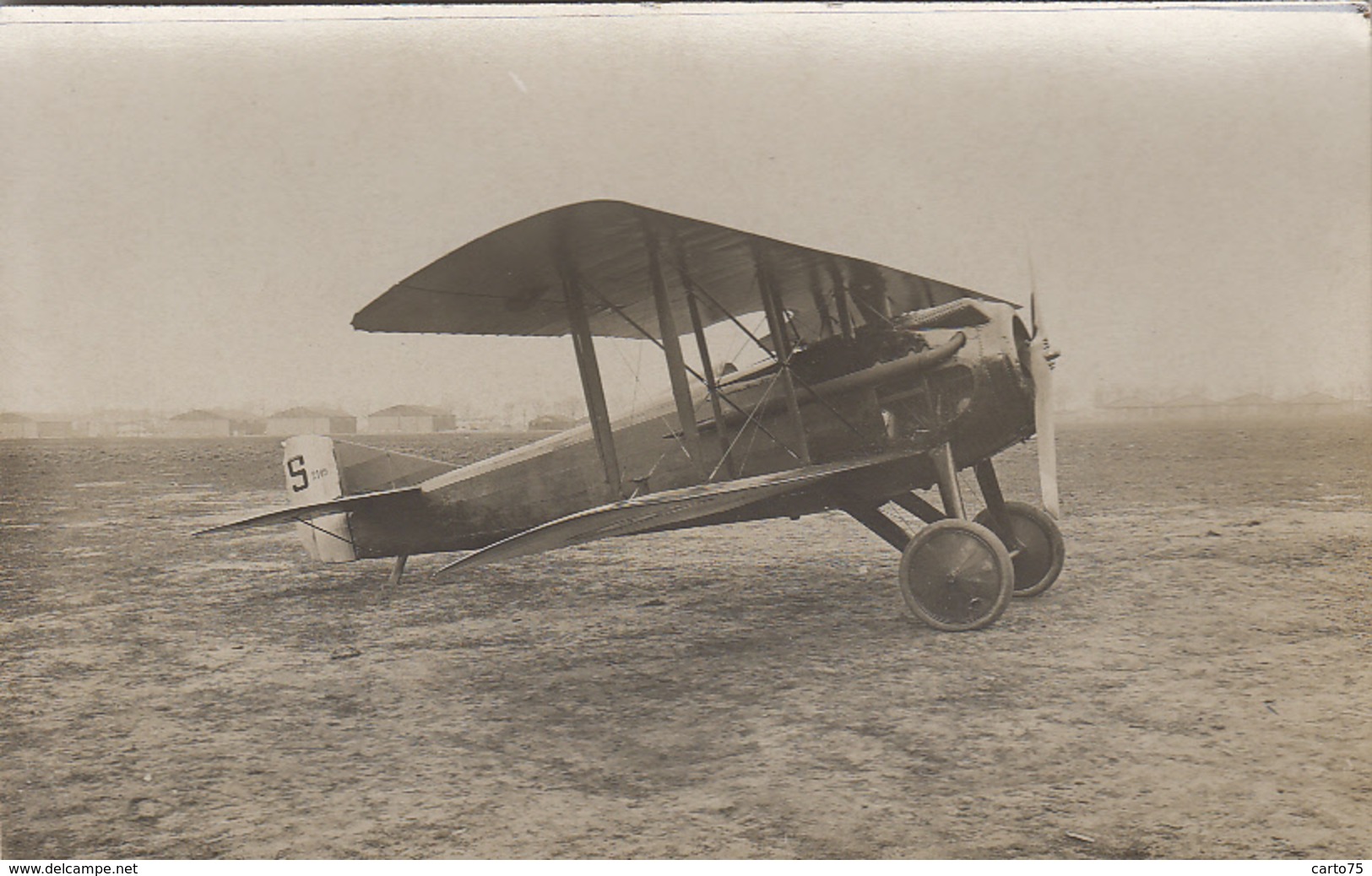 Aviation - Carte-Photo - Avion Aéroplane Biplan - 1919-1938: Between Wars