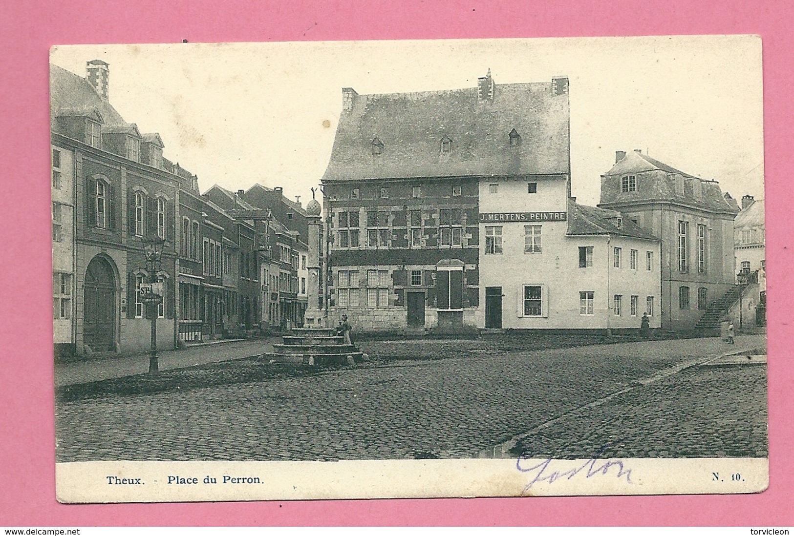 C.P. Theux =   Place  Du  PERRON - Theux