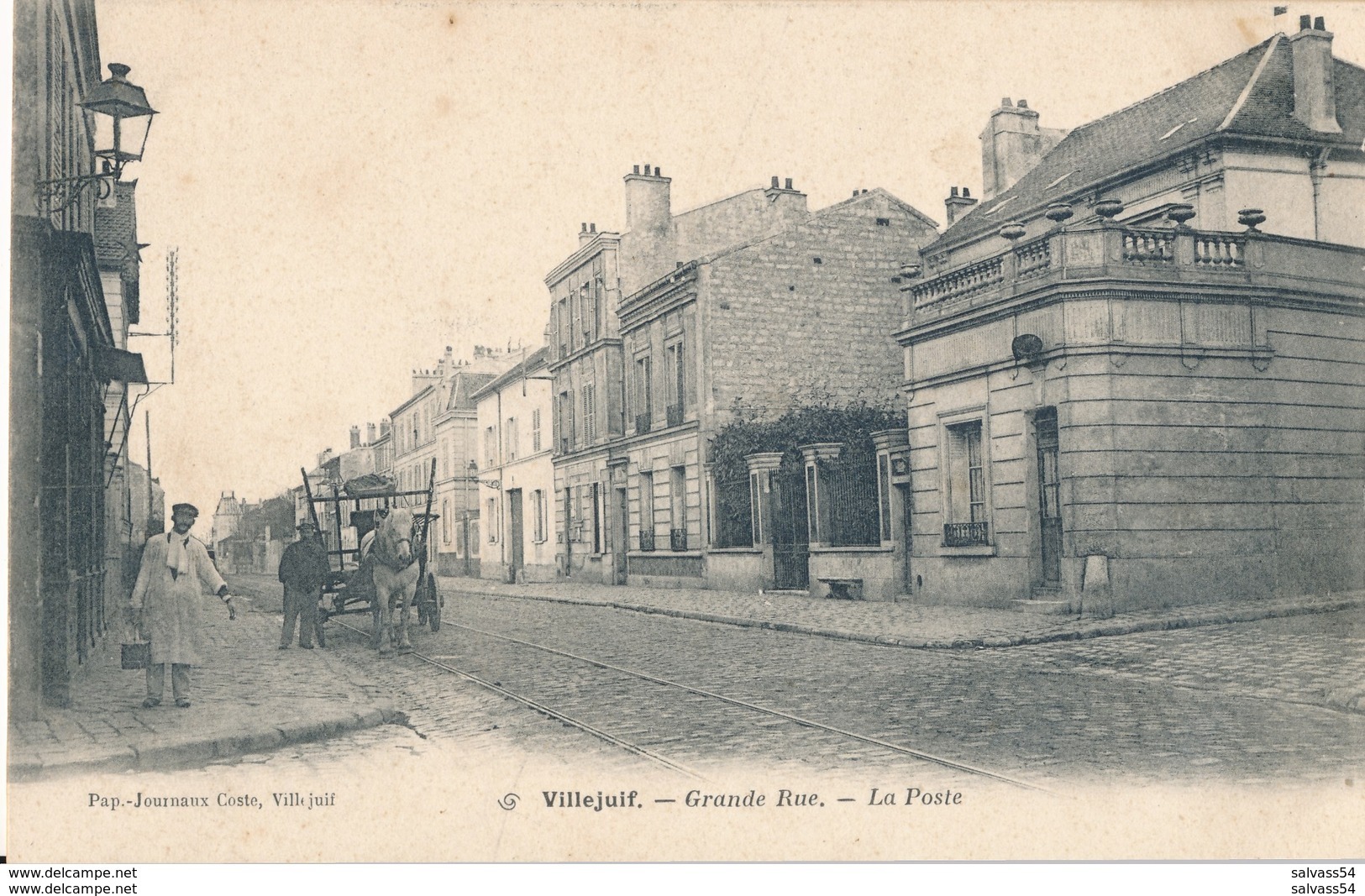 94) VILLEJUIF : Grande Rue - Poste - Villejuif