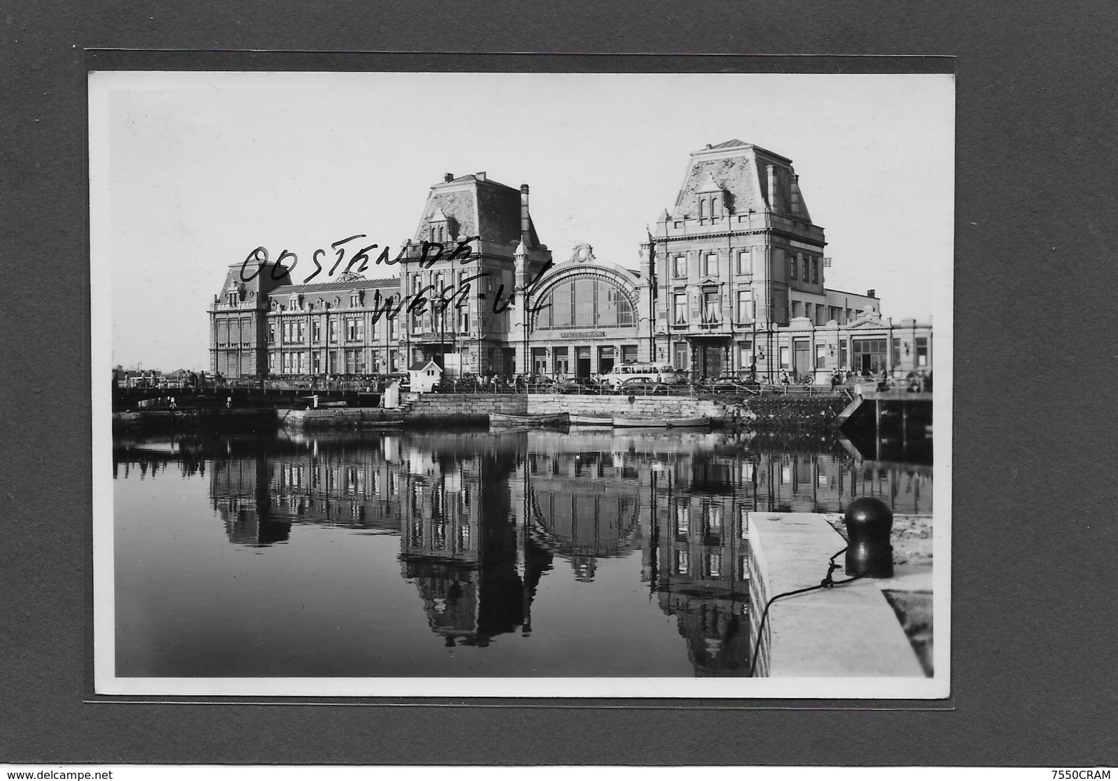 OOSTENDE : -1952- -GEEN POSTKAART-MAAR MOEDERFOTO VAN 16CM OP 11,30 CM-MAISON ERN,THILL - Oostende