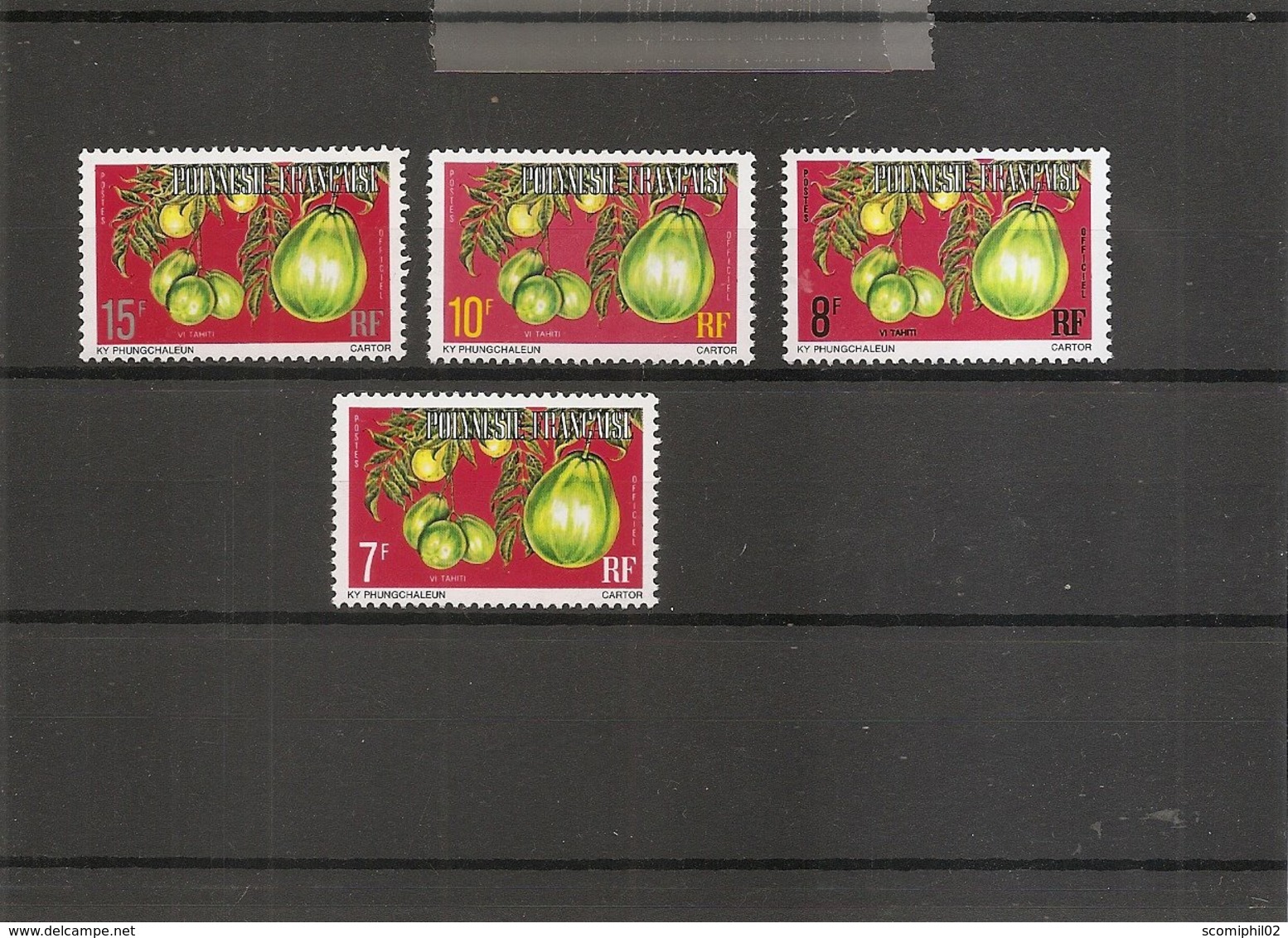 Polynésie  ( Services 5/8A XXX -MNH) - Dienstmarken