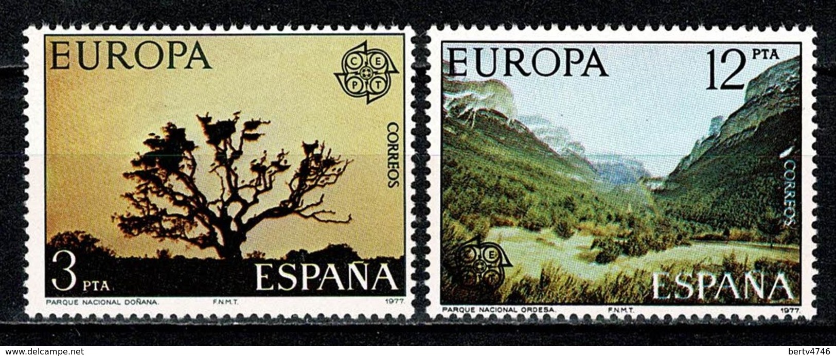 Espana  1977 EUROPA Yv. 2052/53**,   MNH - Neufs