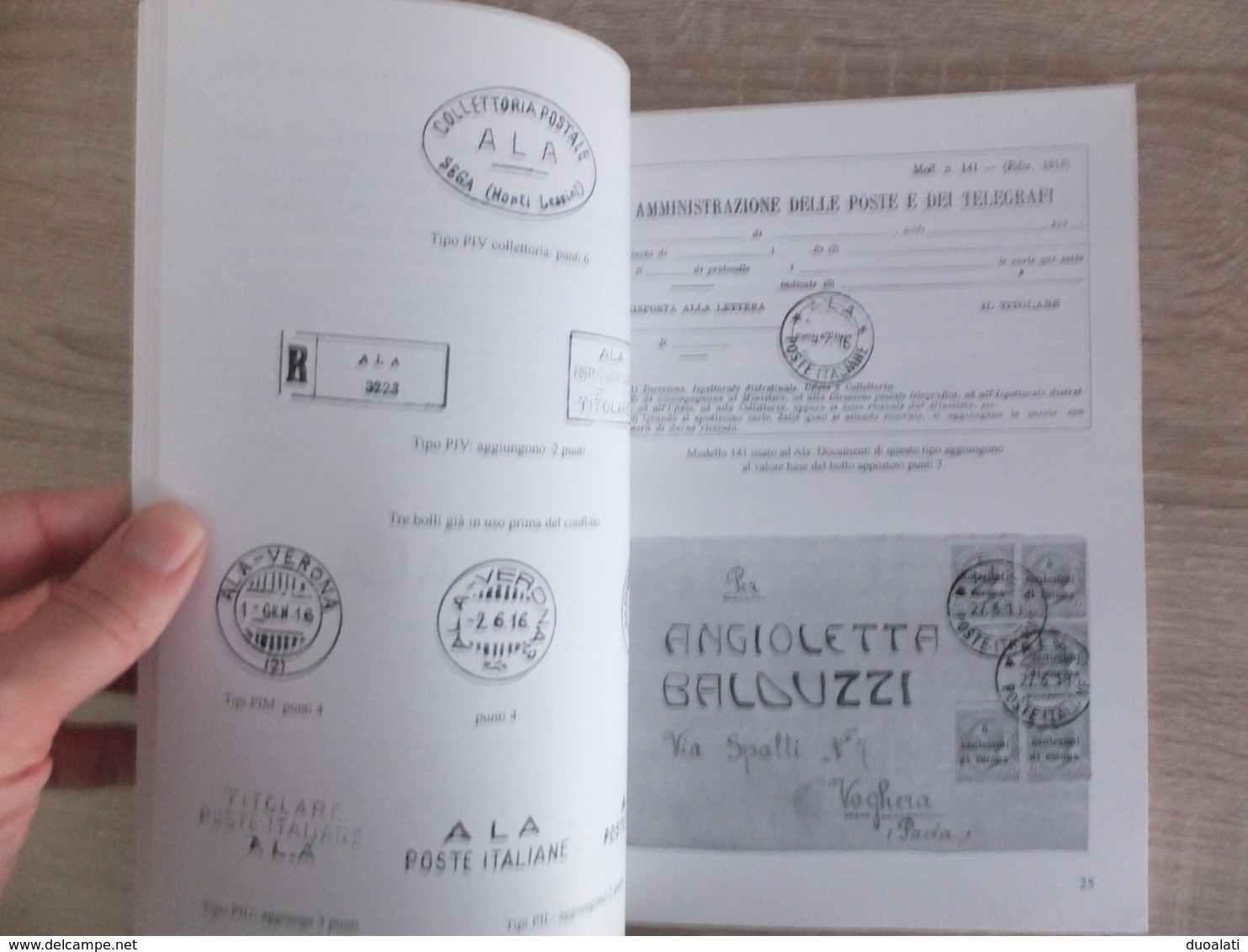 Italy Italia 2004 Le "Poste Italiane" Nel Veneto Liberato Dal 1915 Postal History Vaccari - Filatelia E Historia De Correos