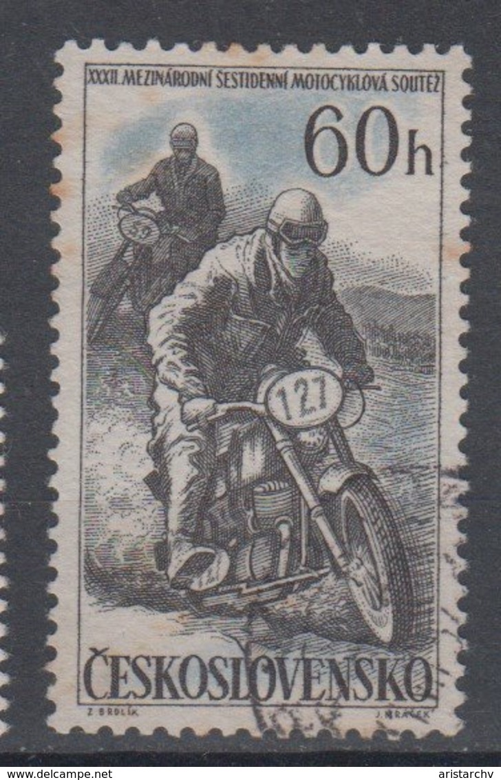 CZECHOSLOVAKIA 1957 MOTORCYCLE MOTOCROSS CANCELLED - Motorbikes