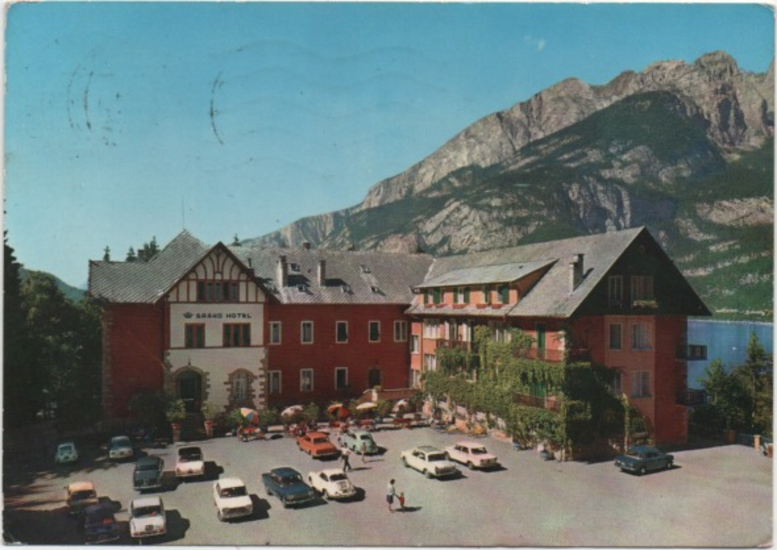 Molveno Al Lago (Trento): Grand Hotel Molveno. Viaggiata 1982 - Alberghi & Ristoranti