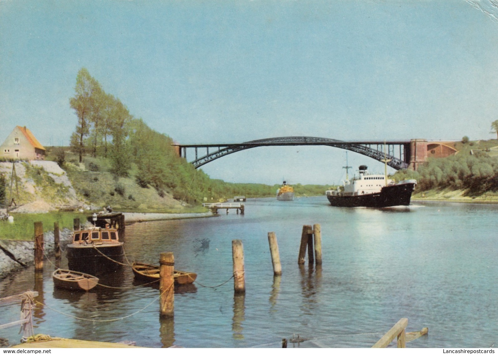 Postcard Kiel Nord Ostsee Kanal Und Levensauer Hochbrucke  My Ref  B23824 - Kiel