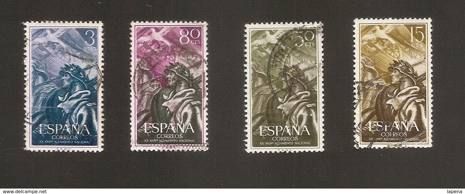 España 1956 Used Completa - Usados