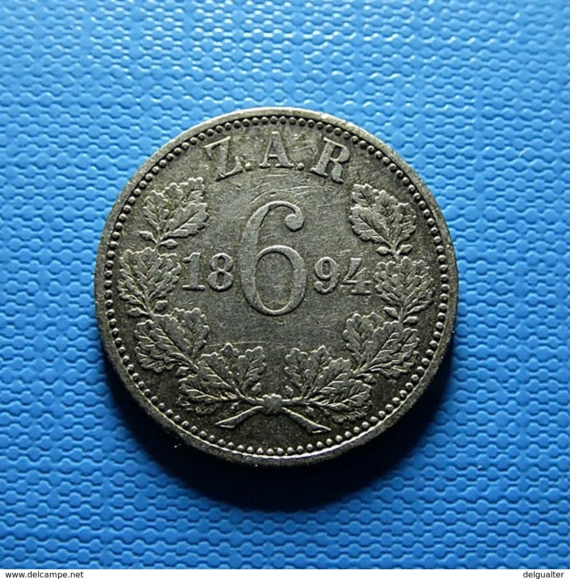 South Africa 6 Pence 1894 Silver - Südafrika