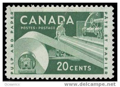 Canada (Scott No. 362 - Industrie Papetière / Paper Industry) [**] - Neufs