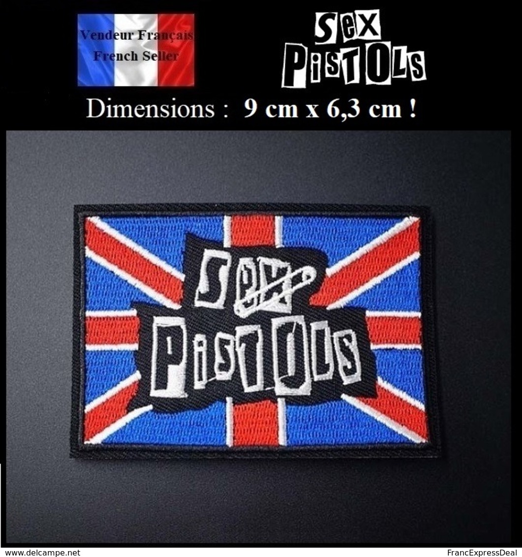 Écusson Brodé Thermocollant NEUF ( Patch Embroidered ) - Sex Pistols - Ecussons Tissu